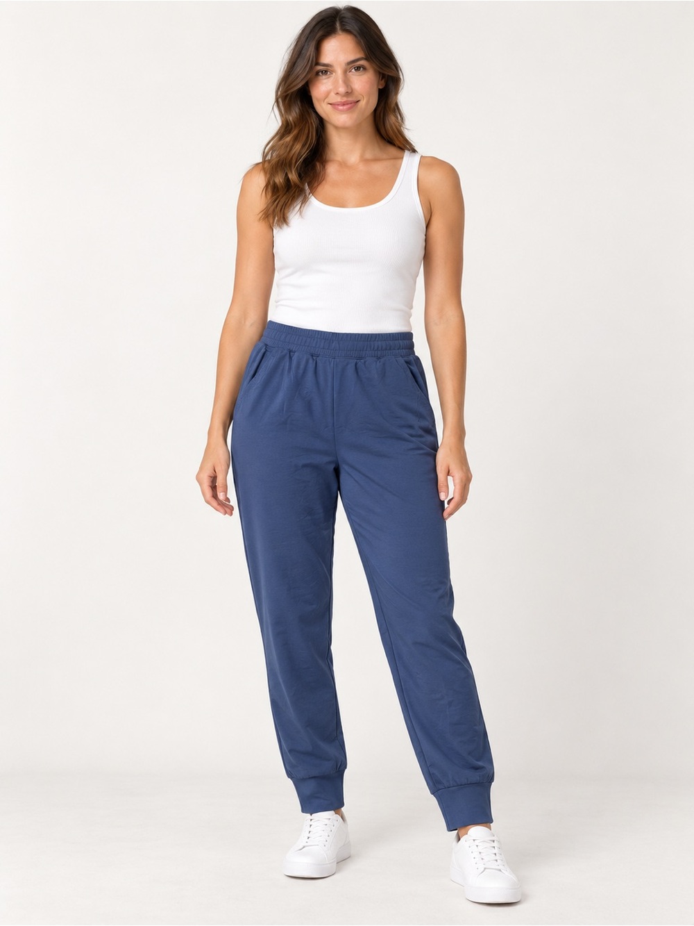 NWOT Eddie Bauer Women's Slate Blue Jogger Pants